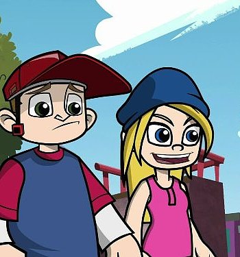 "Wild Grinders" Skater Who Cried Wolf/Good Dog, Bad Dog Academy