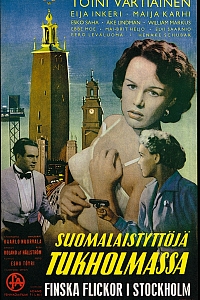 Suomalaistyttöjä Tukholmassa